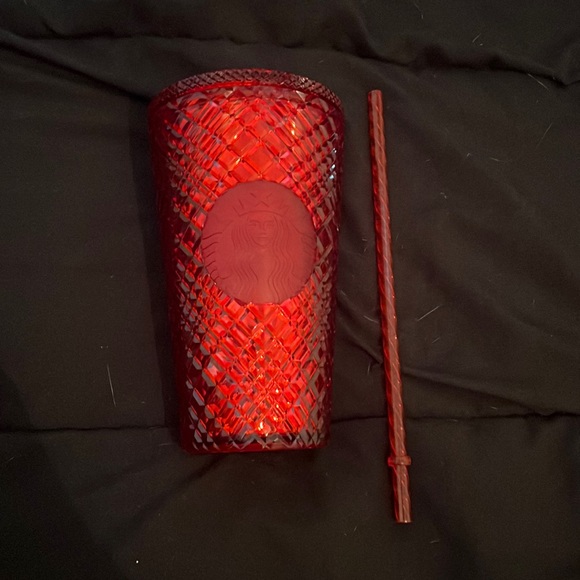 Starbucks Red Studded Tumbler